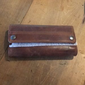 Frye Melissa snap wallet.